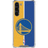 NBA Golden State Warriors Canvas Galaxy S24 FE Clear Case